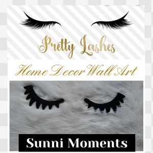 (Wall Art) Pretty Lashes